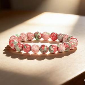Luxury Resin Beads <b>Bracelet</b> Handmade <b>Stretch</b> Acrylic Fashion Jewelry for Women and Teen Girls - Product Image 2