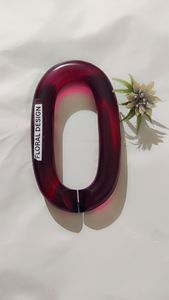 Chaîne en résine grande taille, maillons colorés pour décoration murale, séparateur de pièce DIY et accessoires de rideaux - Product Image 5