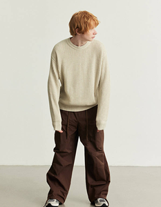 Pull en coton et viscose flexible pour homme, modèle pêcheur, personnalisé, collection Hiver 2026 - Product Image 6