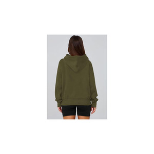 Sweat-shirt à capuche ample pour femme, couleur unie, pull à manches longues, haut décontracté confortable pour femme - Product Image 4