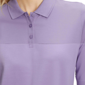 Chemises polo à boutons avec logo, manches courtes, respirantes, en tricot, pour femmes, fabrication de haute qualité, fabriquées au Pakistan - Product Image 4