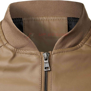 Chaqueta de Cuero Ligera, Transpirable y Ecológica para Hombre, con Cuello Alto, para Invierno, Uso Casual, Personalizable, Precio Razonable, Gran Venta - Product Image 5