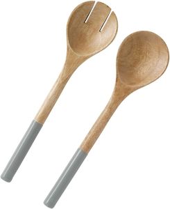 Servidor de Ensaladas Multiusos de Madera Color Gris para Servir Ensaladas, Producto en Oferta - Product Image 1