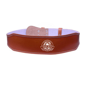 Cinturón de Levantamiento de Pesas de Cuero Vacuno de Alta Calidad, Ligero, Cómodo, Antideslizante, con Soporte para la Espalda, para Entrenamiento Físico en el Gimnasio, Duradero - Product Image 6