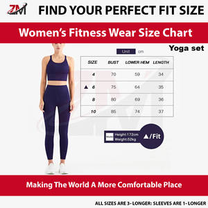 Ropa deportiva, conjunto de 2 piezas de leggings de yoga con cintura elástica, conjunto de sujetador y pantalón de yoga con bloques de color, conjuntos de fitness para gimnasio. - Product Image 6