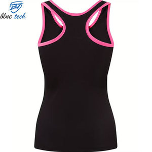 Women Activewear Tank Top Sleeveless Gym Fitness Workout Running Yoga Top Stretch Sportswear Custom Logo & Design Print - Product Image 6