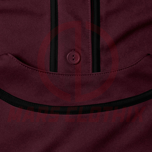 เสื้อเบสบอลแบบกระดุมหน้าคุณภาพสูง ทรงปกติ ใส่ได้ทุกฤดู สำหรับทีม - Product Image 4
