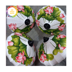 Silk Lanterns Outdoor Bamboo Silk Lanterns Hanging Decor For Patio Garden Wedding Vietnam Silk Lanterns - Product Image 5