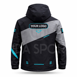 Chaqueta de Esquí Impermeable y Ecológica de Invierno, Personalizada de Fábrica, Unisex, Cortavientos, con Capucha y Cierre Frontal, Modelo Wida, Superventas - Product Image 4