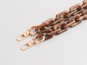 Resin Chain Necklace Fashion Jewelry for Women Trend Inspired Statement Accessories Tradebyd - Product Image 2