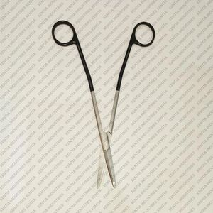 Ciseaux de chirurgie plastique Premium TC Freeman Gorney Facelift 7 pouces, lame courbée super-coupante dentelée, instruments chirurgicaux - Product Image 4