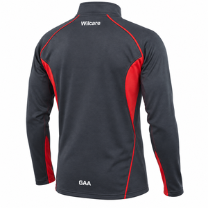 Wilcare for Green Neon Yellow Lightweight Long Sleeve Half Zip <b>Sports</b> <b>Jersey</b> Team Wear Breathable Polyester Spandex All Seasons - Product Image 3