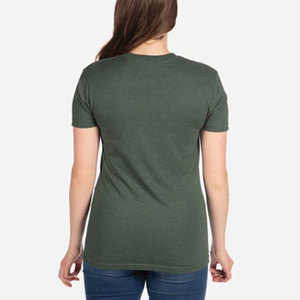 Camiseta unisex elegante de mezcla de algodón, camiseta informal de jersey lisa - Product Image 6