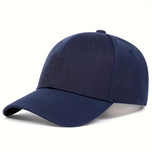 Casquette de baseball élégante bleu marine, protection solaire, visière incurvée, tendance, sport et décontractée, unisexe, pour adulte - Product Image 2