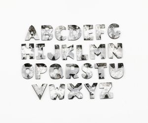 Diamantes de laboratorio con corte excelente de sal y pimienta, letras del alfabeto A-Z, corte único, color E, F, claridad VVS-VS, ideales para joyería. ¡Gran venta! - Product Image 1