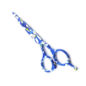 Ciseaux de barbier pour traitement des cheveux humains avec étiquette personnalisée, instruments de beauté, ciseaux de barbier en acier inoxydable de haute qualité, super coupe - Product Image 1