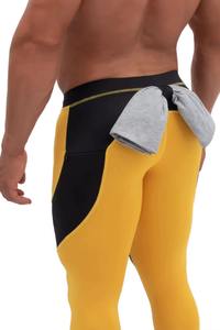 Leggings Deportivos de Compresión para Hombre, Personalizados al por Mayor, con Estampado por Transferencia Térmica, Transpirables, Cintura Elástica, Proveedor de Ropa Deportiva al por Mayor - Product Image 4