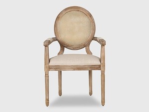 Chaise de salle à manger moderne et durable en bois massif, rembourrée en coton, provenant du Rajasthan, pour hôtel, maison, bureau, salle de sport, parc - Product Image 2