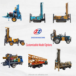 Machine de forage de puits à chenilles <span class=keywords><strong>en</strong></span> caoutchouc de 300 m à moteur diesel à bas prix, approvisionnement direct usine pour l'irrigation agricole <span class=keywords><strong>en</strong></span> <span class=keywords><strong>Afrique</strong></span> - Product Image 5