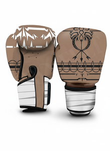 Guantes de Boxeo Profesionales Hechos a Medida, de Fieltro, para Entrenamiento, Sparring, Golpeo, Ejercicio, de Cuero PU Resistente, para MMA, Kickboxing y Deportes de Combate - Product Image 4