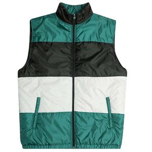 OEM Men & <b>Womens</b> Sleeveless Puffer Vest High Quality Hot Selling Winter <b>Waistcoat</b> with Custom Logo Long Breathable Jacket - Product Image 1