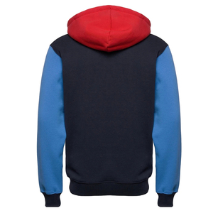 <b>Men's</b> Color Blocking Hooded Sweatshirt Regular Fit Cotton Fleece Casual <b>Pullover</b> with Pocket Autumn Style - Product Image 4