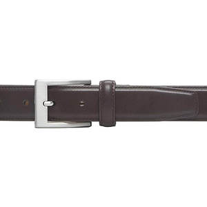 Cinturón de Cuero para Hombre, Cinturón de Cuero Genuino de Vaca de Alta Calidad, Cinturón con Hebilla a la Moda para Hombre, Cómodo - Product Image 2