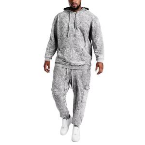 Custom Logo Active <b>Pullover</b> Cotton Polyester Pocket <b>Pullover</b> <b>Men</b> Tracksuit - Product Image 1