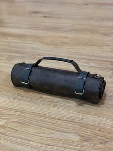 Étui à couteaux en cuir de qualité, sac de rangement pour couteaux de chef, organiseur d'outils culinaires professionnel, étui de voyage pour cuisine, anti-odeurs - Product Image 2