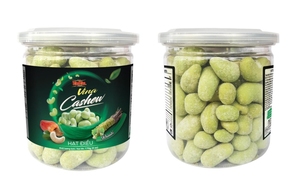 ขนมเม็ดมะม่วงหิมพานต์เคลือบวาซาบิรสเผ็ดกรุบกรอบแต่งกลิ่นตัวหนาสำหรับแพ็คของขวัญขายปลีกและขนมขบเคี้ยวแบบพิเศษ - Product Image 2