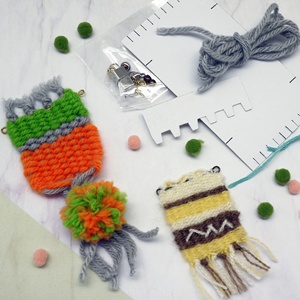 Kit de Decoración de Tejido con Hilos de Poliéster Coloridos, Accesorios para Manualidades - Product Image 6
