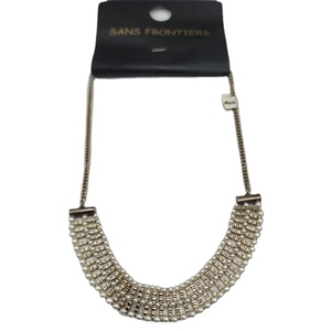 Collar de Cuentas de Resina para Mujer, Diseño de Moda, Resina Epoxi, Hecho a Mano, Ecológico, Alta Calidad, Personalizable, para Fiestas de Compromiso - Product Image 1