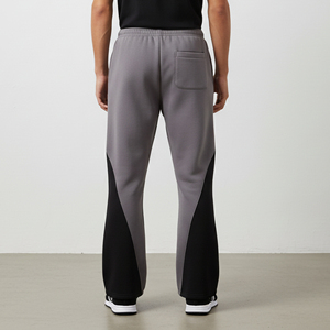 Custom Logo Flared Pants High Waist Stretch <b>Flare</b> Pants Fashion Streetwear OEM Manufacturer Supplier - Product Image 2