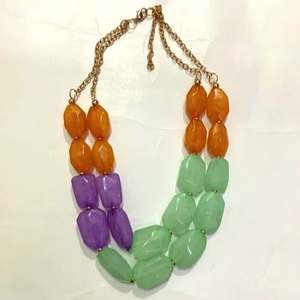 Collar con Modelo de Búho de Resina Hecho a Mano de Alta Calidad, Unisex, Moderno, con Técnica de Esmaltado Navideño, Directo de la India, Artesanía en Resina - Product Image 1