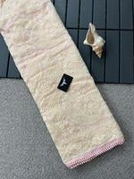 Sari en soie organza Kora traditionnel de luxe, broderie Chikankari lourde, travail artisanal, style Lucknowi, pour mariages et fêtes indiennes