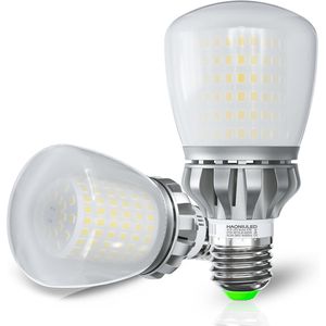 Lampadine LED A19 Equivalenti a 250 Watt, 3670LM, Bianco Neutro 4000K, 27W E26, Lampadina LED a Pannocchia 2700K, Bianco Caldo 3000K, Luce Diurna - Product Image 1