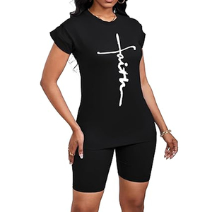 Conjunto Deportivo de Dos Piezas para Mujer, Ropa Deportiva de Moda Europea, Ropa de Gimnasio Personalizada OEM, Shorts Ajustados, Proveedor de Conjuntos de Fitness - Product Image 5