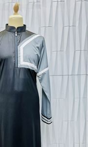 Vente flash : Kandora arabe traditionnel avec tissu respirant de qualité supérieure, manches longues, vêtement islamique pour la prière, occasions Ramadan et Aïd - Product Image 2