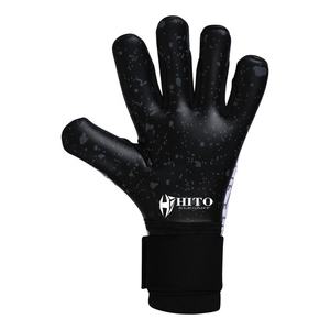 Gants de gardien de but personnalisés avec paume avant en Latrex allemand de 4 mm, impression sérigraphique, impression par sublimation au dos et injection de silicone - Product Image 3