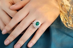 Bague Chevalière en Argent Sterling 925 en Gros, Bijoux de Luxe pour Femme, Mode et Décontracté, Bagues Diamantées - Product Image 5