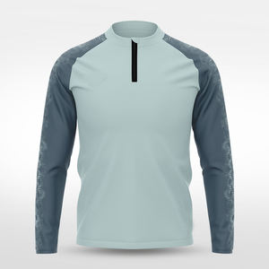 Chaqueta Deportiva de Alta Calidad para Hombre, Sublimada, con Cierre de 1/4, Transpirable, de Nailon y Poliéster, Ligera, para Deportes al Aire Libre - Product Image 5