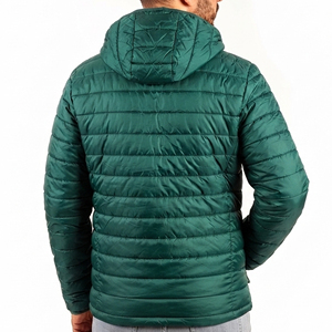 Veste matelassée à capuche pour homme, personnalisable, chaude, imperméable, pour l'hiver, vente en gros, OEM, ODM - Product Image 5