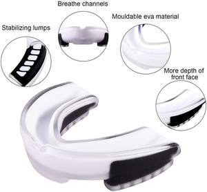 Protector Bucal Deportivo Moldeable Personalizado con Estuche para Boxeo, MMA, Baloncesto, Fútbol, Hockey, Protección Dental para Jóvenes y Adultos - Product Image 5