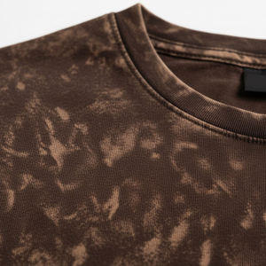 เสื้อยืดผู้ชายคุณภาพพรีเมียม ทรงสวยทันสมัย ผ้าคอตตอนเนื้อแน่น ล้างสีแบบแอซิดวอช คอกลม สไตล์ลำลองแฟชั่นสำหรับผู้ชาย - Product Image 6