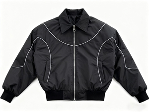Chaqueta Bomber Personalizada para Hombre, Directo de Fábrica, Chaqueta de Invierno, Corte Ajustado, Acolchada, Resistente al Viento, en Venta Online - Product Image 2