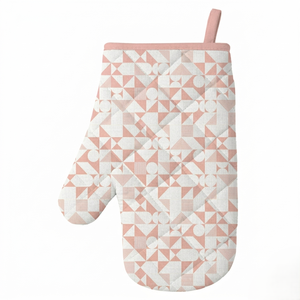 Thick Cotton Oven Gloves for Kitchen Use, Heat Resistant Mitts with Strong Grip & Comfortable Fit - Product Image 3