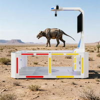 Simulateur de fuite d'urgence VR 9D multi-utilisateurs pour la formation en sécurité en réalité virtuelle, équipement d'expérience scientifique pour les écoles