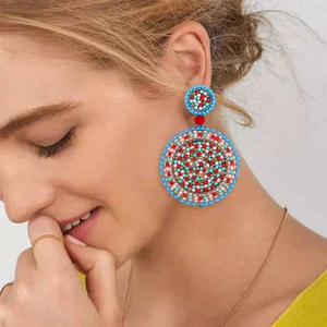 Compre Joyería Artesanal Elegante y Colorida con Cuentas de Semillas Hechas a Mano, Diseño Creativo y Único de MULTI CRAFT - Product Image 6