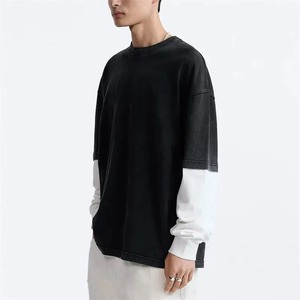 เสื้อยืดแขนสั้นผู้ชายรุ่นใหม่ล่าสุด คุณภาพสูง ผ้าฝ้าย 100% เนื้อหนา คอกลม ทรงโอเวอร์ไซส์ แห้งเร็ว พิมพ์ลายดิจิตอล - Product Image 5