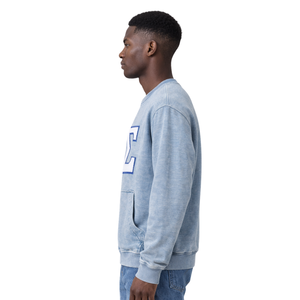 Maglietta in Denim con Ricamo in Ciniglia Phi Beta Sigma, Abbigliamento per Fraternità Greca con Design Classico in Ciniglia, Comfort Premium e Vestibilità Elegante - Product Image 3